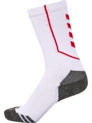 Hummel niskie skarpety hmlPRO z recyklingu – WHITE/TRUE RED. Białe skarpety Hummel, bez wzorów. Za 79.63 zł.