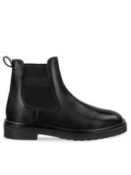 Gant Sztyblety 29651740 Czarny. Czarne botki sznurowane GANT, bez wzorów, ze skóry, bez obcasa, bez zapięcia. Za 799.99 zł.