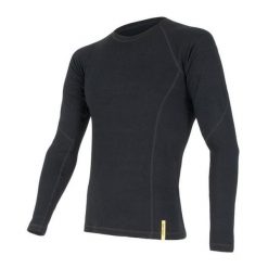SENSOR Termoaktywna bluzka męska MERINO DF TEE LS-M-Czarny. Czarne bielizna termoaktywna Sensor, na lato, l, bez wzorów, z materiału, bez ramiączek, narciarskie. Za 199.40 zł.