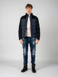 Geox Kurtka "Terence" | M2629A TC160 | Mężczyzna | Niebieski, Granatowy. Niebieskie kurtki Geox, m, bez wzorów, z poliesteru, bez kaptura. W wyprzedaży za 499.00 zł.