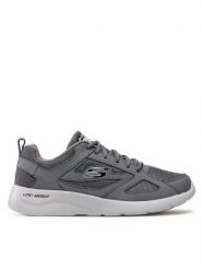 Skechers Sneakersy Fallford 58363/CCBK Szary. Szare buty sportowe casual Skechers, bez wzorów, z materiału, bez zapięcia. Za 195.00 zł.