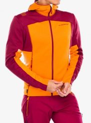 Bluza z kapturem męska La Sportiva Cosmic Hoody. Brązowe bluzy z kapturem La Sportiva, m, bez wzorów, z materiału, z kapturem. Za 909.10 zł.