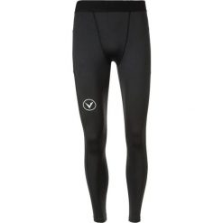 Legginsy Virtus Bonder. Czarne legginsy długie sportowe VIRTUS, m, bez wzorów, z materiału, na fitness i siłownię. Za 193.50 zł.