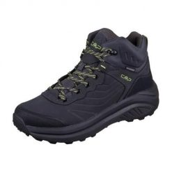 Buty trekkingowe męskie CMP Juukat Mid Hking. Czarne buty trekkingowe CMP, bez wzorów, z materiału, za kostkę, bez zapięcia, trekkingowe. Za 751.00 zł.