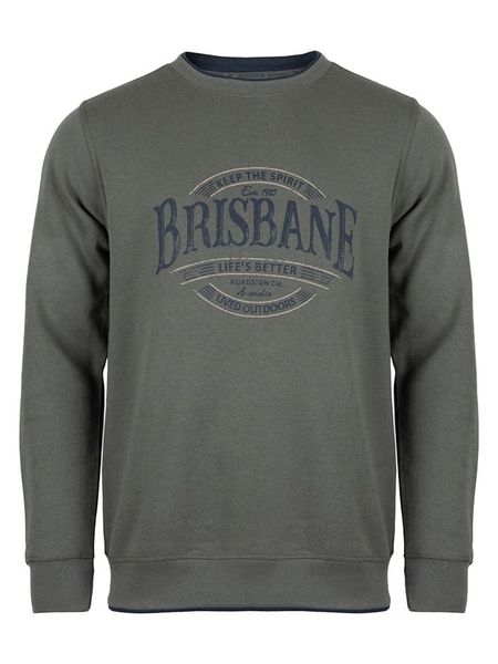 Roadsign Bluza w kolorze antracytowym rozmiar: M. Czarne bluzy Roadsign, m, bez wzorów, z bawełny, bez kaptura. Za 78.66 zł.