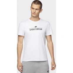 T-Shirt męski. T-shirty 4F, m, bez wzorów, bez kołnierzyka, bez ramiączek. Za 39.99 zł.