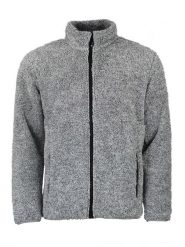 Peak Mountain Kurtka polarowa "Chef" w kolorze szarym rozmiar: XL. Szare kurtki Peak Mountain, xl, bez wzorów, z polaru, bez kaptura. Za 139.95 zł.