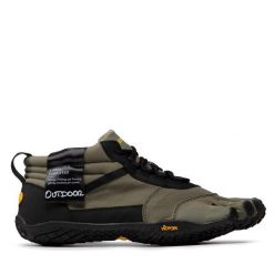 Trekkingi Vibram Fivefingers. Zielone buty trekkingowe Vibram Fivefingers, bez wzorów, bez zapięcia. Za 489.99 zł.
