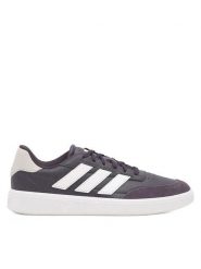 Adidas Sneakersy Courtblock IF6504 Czarny. Czarne buty sportowe casual Adidas, bez wzorów, z syntetyku, bez zapięcia. Za 199.99 zł.