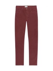 Wrangler Spodnie w kolorze czerwonym rozmiar: W31/L32. Czerwone spodnie materiałowe Wrangler, l, z aplikacjami, z materiału, klasyczne. Za 137.10 zł.