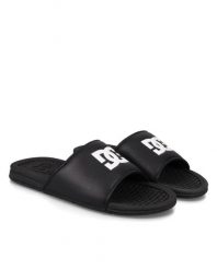 Klapki DC Shoes Bolsa, Mężczyźni. Czarne klapki DC Shoes, z materiału. Za 119.99 zł.