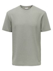 ONLY & SONS Koszulka "Onstrey" w kolorze zielonym rozmiar: XL. Zielone bezrękawniki Only & Sons, xl, bez wzorów, bez kołnierzyka, bez ramiączek. Za 78.66 zł.