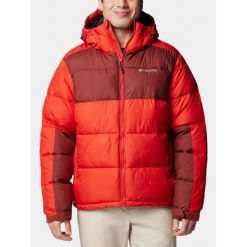 Kurtka Zimowa Męska Columbia Pike Lake II. Czerwone kurtki Columbia, na jesień, l, bez wzorów, bez kaptura. Za 599.99 zł.