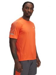 Under Armour Koszulka sportowa "Tech Utility" w kolorze pomarańczowym rozmiar: M. Pomarańczowe t-shirty sportowe Under Armour, bez wzorów, z materiału, bez ramiączek, outdoorowe. Za 114.98 zł.