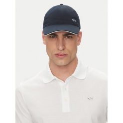 Czapka z daszkiem Paul&Shark. Niebieskie czapki z daszkiem PAUL&SHARK, bez wzorów. Za 289.99 zł.