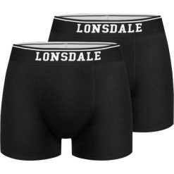 Lonsdale Oxfordshire bokserki męskie 2-pack, S. Fioletowe bokserki Lonsdale, m, bez wzorów, z bawełny. Za 160.99 zł.
