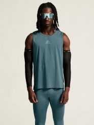 Craft Top "Pro Trail" w kolorze turkusowym do biegania rozmiar: XXL. Niebieskie t-shirty sportowe Craft, bez wzorów, bez ramiączek, do biegania. Za 85.95 zł.