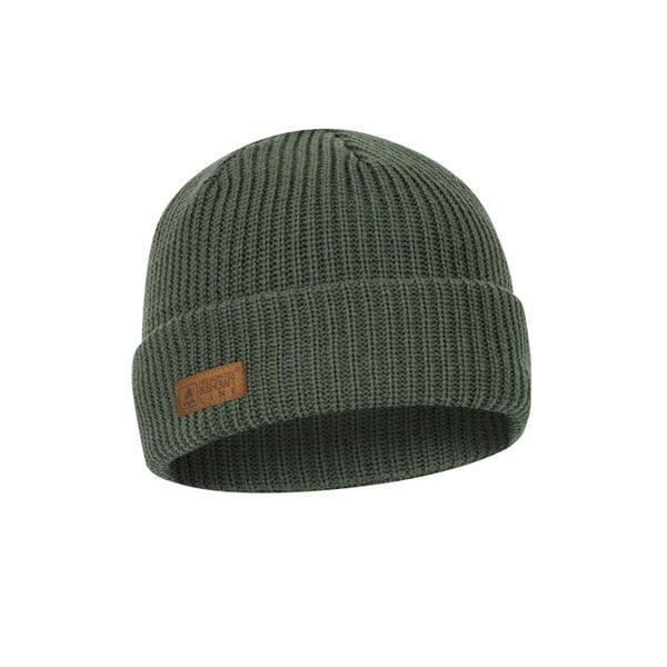 Czapka Helikon-Tex Wanderer Cap - olive green. Zielone czapki z daszkiem Helikon-Tex, bez wzorów, z wełny. Za 107.79 zł.