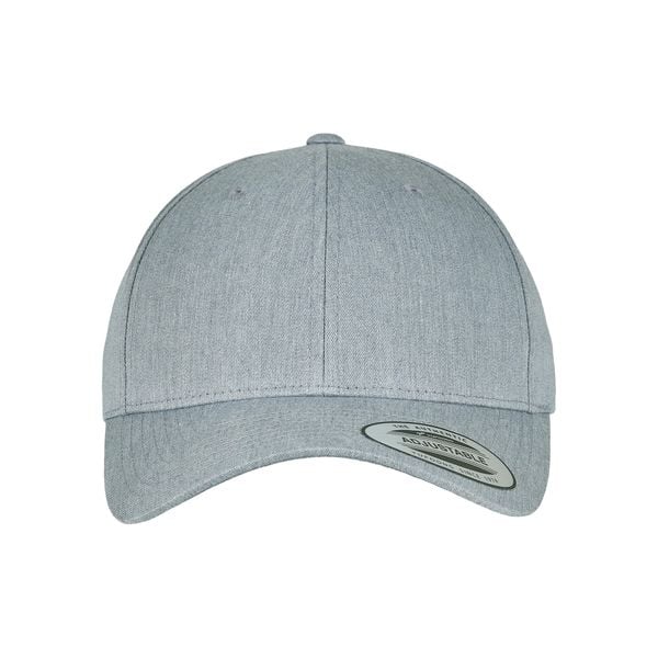 Czapka Flexfit curved classic. Szare czapki z daszkiem FLEXFIT, bez wzorów, z bawełny. Za 67.40 zł.