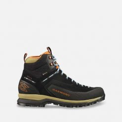 Buty górskie męskie Garmont VETTA TECH GTX. Czarne buty trekkingowe Garmont, bez wzorów, z materiału, za kostkę, bez zapięcia, trekkingowe. Za 1,077.00 zł.