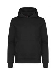 Clique Miami Hoody Junior – bluza z kapturem z bawełny i recyklatu – Black. Czarne bluzy z kapturem CLIQUE, bez wzorów, z bawełny, z kapturem. Za 154.12 zł.
