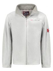 Canadian Peak Kurtka polarowa "Ultona Light" w kolorze szarym rozmiar: XL. Szare kurtki Canadian Peak, xl, bez wzorów, z polaru, bez kaptura. Za 99.95 zł.