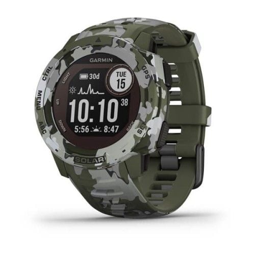Zegarek Garmin INSTINCT SOLAR Camo Zielony (010-02293-06) 26286. Zielone zegarki sportowe GARMIN. Za 1,039.99 zł.