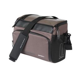 Torba rowerowa na kierownicę „Move”, brązowa. Brązowe torby na ramię BASIL, bez wzorów, na ramię, bez dodatków. Za 279.90 zł.