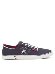 Beverly Hills Polo Club Tenisówki M-VSS24010 Granatowy. Niebieskie trampki Beverly Hills Polo Club, m, bez wzorów, bez zapięcia. Za 149.99 zł.