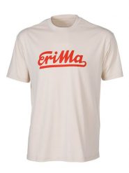 Erima Koszulka "Retro 2.0" w kolorze beżowym rozmiar: M. Brązowe bezrękawniki Erima, m, bez wzorów, z bawełny, bez kołnierzyka, bez ramiączek. Za 73.95 zł.