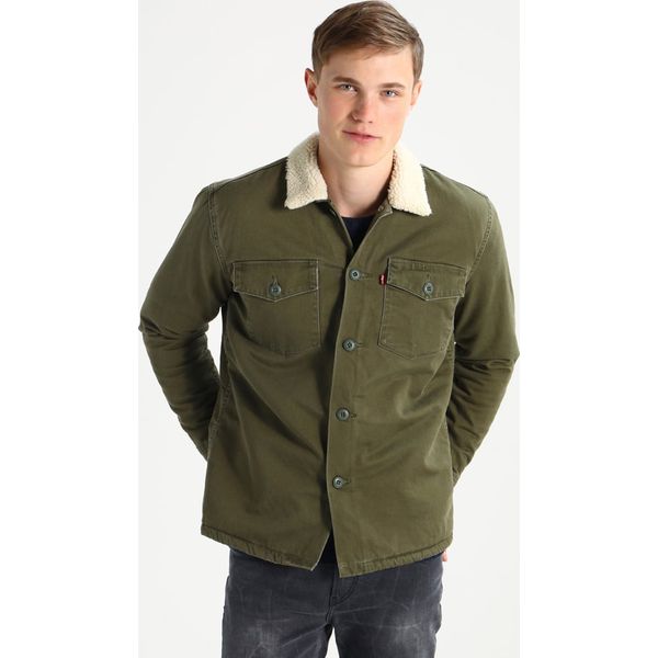Levi's® MILITARY SHERPA Kurtka przejściowa olive night Levi's® MILITARY SHERPA Kurtka przejściowa olive night