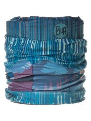 Buff Szal-koło w kolorze niebieskim rozmiar: onesize. Niebieskie szaliki Buff, bez wzorów, z materiału. Za 70.08 zł.
