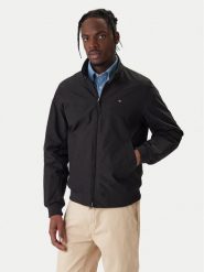 Tommy Hilfiger Kurtka przejściowa Harrington MW0MW37647 Czarny Regular Fit. Czarne kurtki Tommy Hilfiger, m, bez wzorów, z syntetyku, bez kaptura. Za 1,099.00 zł.