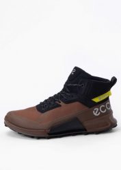 Buty trekkingowe męskie ECCO BIOM 2.1 X MTN M MID GTX. Brązowe buty trekkingowe ecco, bez wzorów, bez zapięcia. Za 534.99 zł.