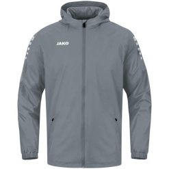 Kurtka wodoodporna Jako Team 2.0. Szare kurtki JAKO, xl, bez wzorów, z materiału, z kapturem. Za 214.80 zł.