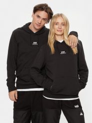 Helly Hansen Bluza 53582 Czarny Regular Fit. Czarne bluzy Helly Hansen, l, bez wzorów, z bawełny, bez kaptura. Za 179.99 zł.