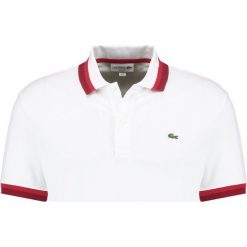 Lacoste SLIM FIT Koszulka polo white / toreadorturkey red. Koszulki polo marki LACOSTE. Za 469.00 zł.