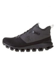 ON RUNNING Buty turystyczne "Cloud Hi" w kolorze czarno-szarym rozmiar: 40,5. Czarne buty do biegania On Running, bez wzorów, bez zapięcia, outdoorowe. Za 367.14 zł.