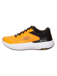 Skechers Sneakersy w kolorze czarno-pomarańczowym rozmiar: 44. Pomarańczowe buty sportowe casual Skechers, bez wzorów, bez zapięcia. Za 269.81 zł.