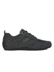 Geox Sneakersy "Ravex" w kolorze antracytowym rozmiar: 41. Czarne buty sportowe casual Geox, bez wzorów, z gumy, bez zapięcia. Za 204.48 zł.