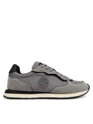 Napapijri Sneakersy Nova NP0A8APL Szary ciemny. Szare buty sportowe casual Napapijri, bez wzorów, ze skóry, bez zapięcia. Za 529.99 zł.