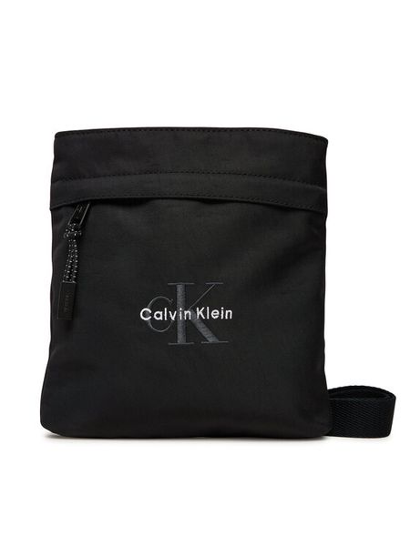 Calvin Klein Saszetka Bold Flatpack LV04D3178G Beżowy. Brązowe saszetki i nerki CALVIN KLEIN, bez wzorów, z materiału. Za 299.99 zł.