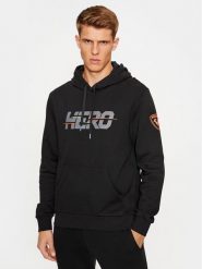 Rossignol Bluza Hero Hoodie RLMMS11 Czarny Regular Fit. Czarne bluzy Rossignol, m, bez wzorów, z bawełny, bez kaptura. Za 359.99 zł.