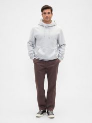 GAP Spodnie chino w kolorze brązowym rozmiar: W34/L34. Brązowe eleganckie spodnie GAP, na co dzień, l. Za 124.11 zł.