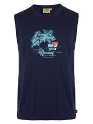 Roadsign Top w kolorze granatowym rozmiar: M. Niebieskie bezrękawniki Roadsign, m, bez wzorów, z bawełny, bez kołnierzyka, bez ramiączek. Za 30.99 zł.