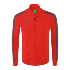 Kurtka dresowa Erima Essential Team Multicolor Junior. Czerwone kurtki Erima, bez wzorów, z dresówki, bez kaptura. Za 304.99 zł.