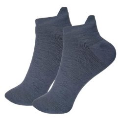 Skarpetki Multisport Light Micro z Wełny Merino. Niebieskie skarpety WOOLONA, bez wzorów, z wełny. W wyprzedaży za 64.00 zł.