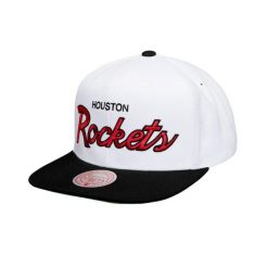 Czapka typu snapback Mitchell & Ness Heritage Script Toronto Raptors. Białe czapki z daszkiem Mitchell & Ness, bez wzorów. Za 197.00 zł.