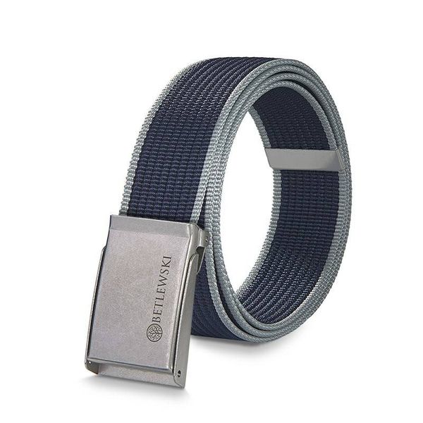 Pasek parciany BETLEWSKI PRC-15_SR-1 L szary. Szare paski Betlewski, bez wzorów, z materiału. Za 34.99 zł.