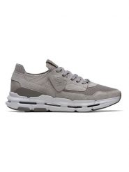 Clarks Skórzane sneakersy "NXE Lo" w kolorze szarym rozmiar: 41,5. Szare buty sportowe casual Clarks, bez wzorów, ze skóry, bez zapięcia. Za 272.45 zł.